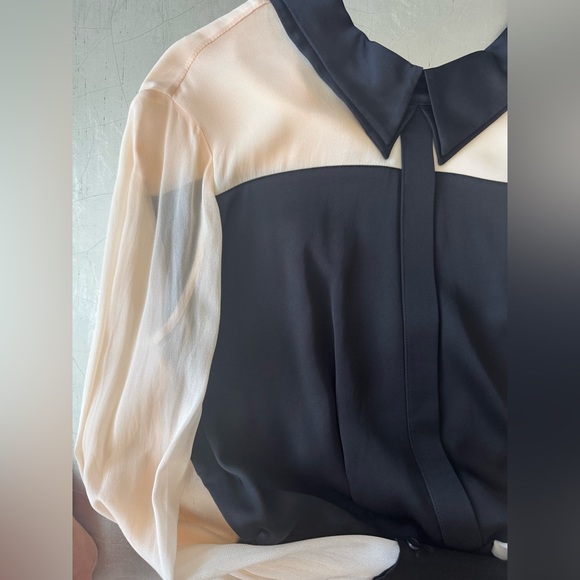 NWT Reiss Paneled Mini Shirtdress - Picture 7 of 8